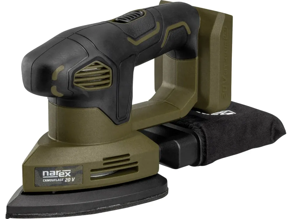 Narex CBD 140 - Akumulátorová vibrační bruska (delta) CAMOUFLAGE Nejprodávanější