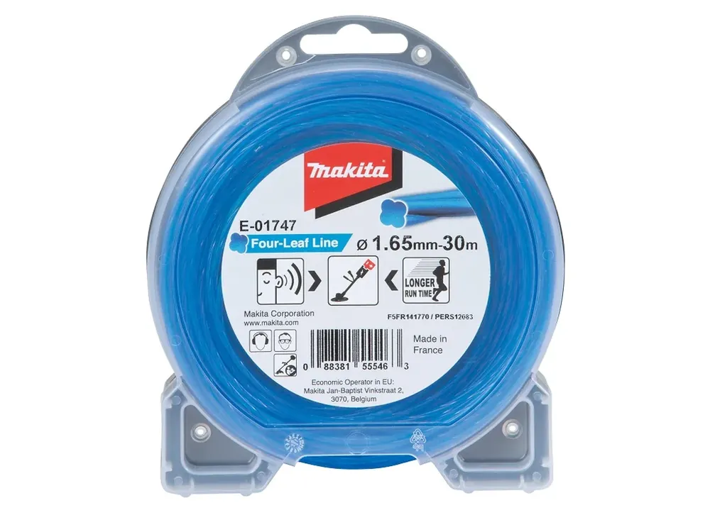 Makita E-01747 struna nylonová 1,65mm, modrá, 30m, speciální pro aku stroje Kup Teď