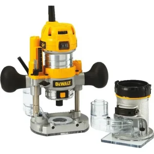 Akce DeWALT D26204K-QS Sada 2 v 1 - horní a ohraňovací fréza - parametry viz D26200 + D26203, v kufru