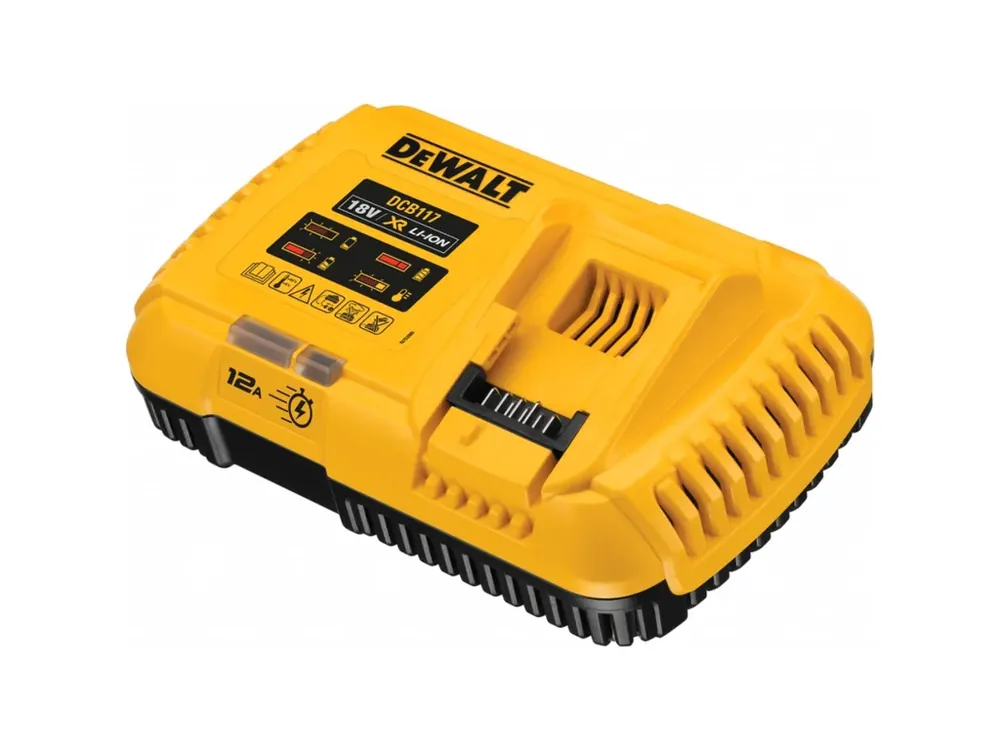Nízká Cena DeWALT DCB117-QW XR 12 A nabíječka - nabíjí pouze 18 V a FLEXVOLT akumulátory