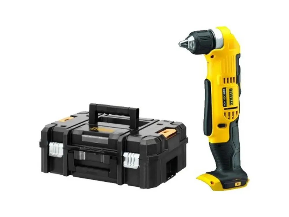 Rychlé Dodání DeWALT DCD740NT-XJ 18 V XR pravoúhlá vrtačka bez beterií a nabíječky, TSTAK kufr