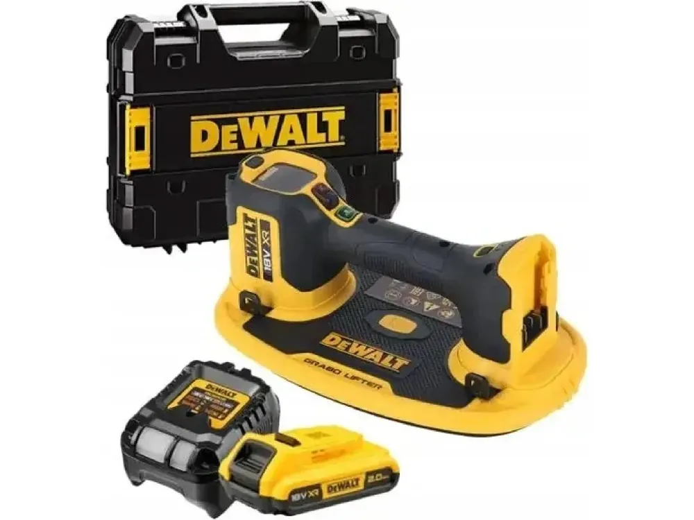 Ihned K Objednání DeWALT DCE590D1T-QW 18V přísavka GRABO, 1 x 2.0 Ah, Tstak