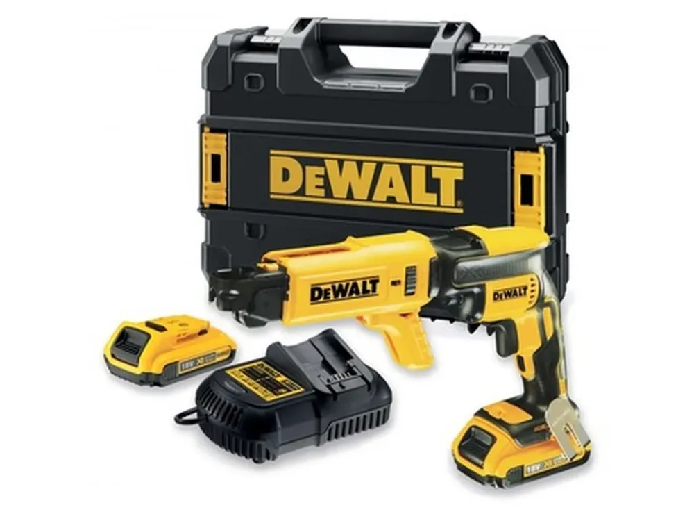 DeWALT DCF620D2K-QW 18 V XR sádrokartonářský šroubovák / 2x 2,0 Ah / 5 - 30 Nm / 4400 ot./min / Tstak II / Odeslání Ihned