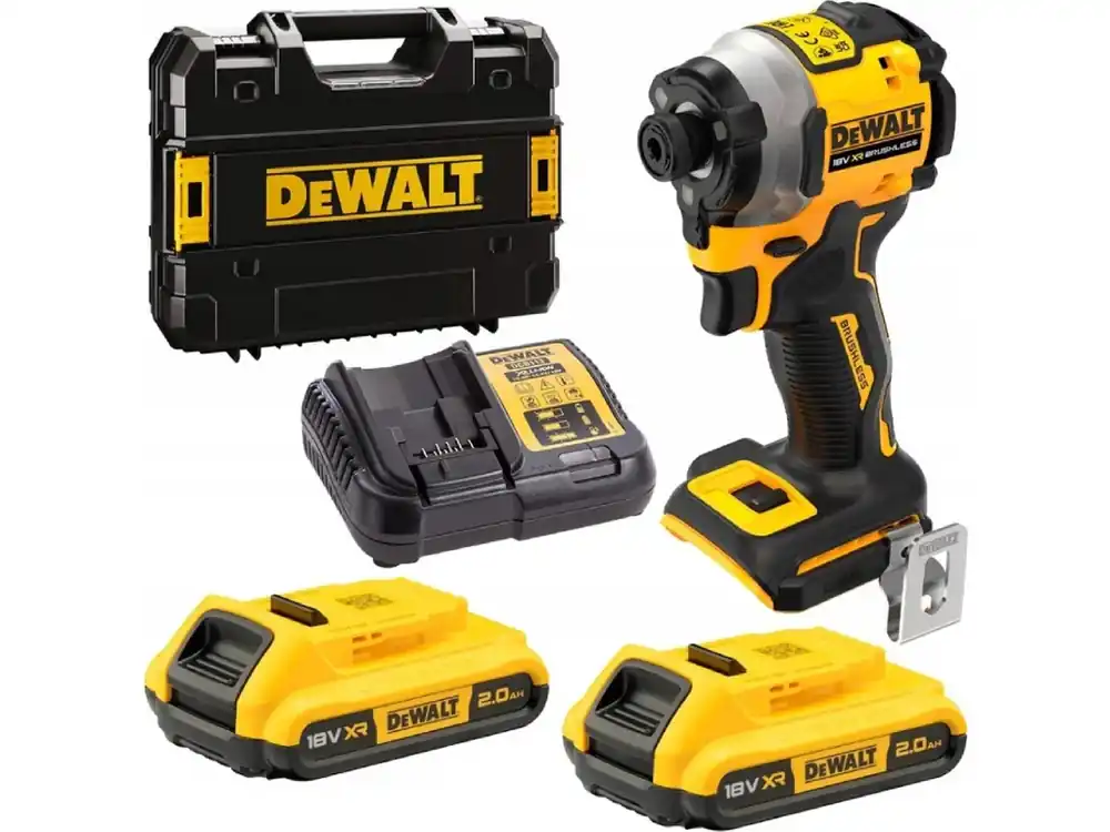 Expresní Doručení DeWALT DCF850D2T-QW 18V XR BEZUHLÍKOVÝ rázový utahovák 2x aku Li-Ion / 5,0 Ah / 205 Nm / uchycení 1/4´´ / M12