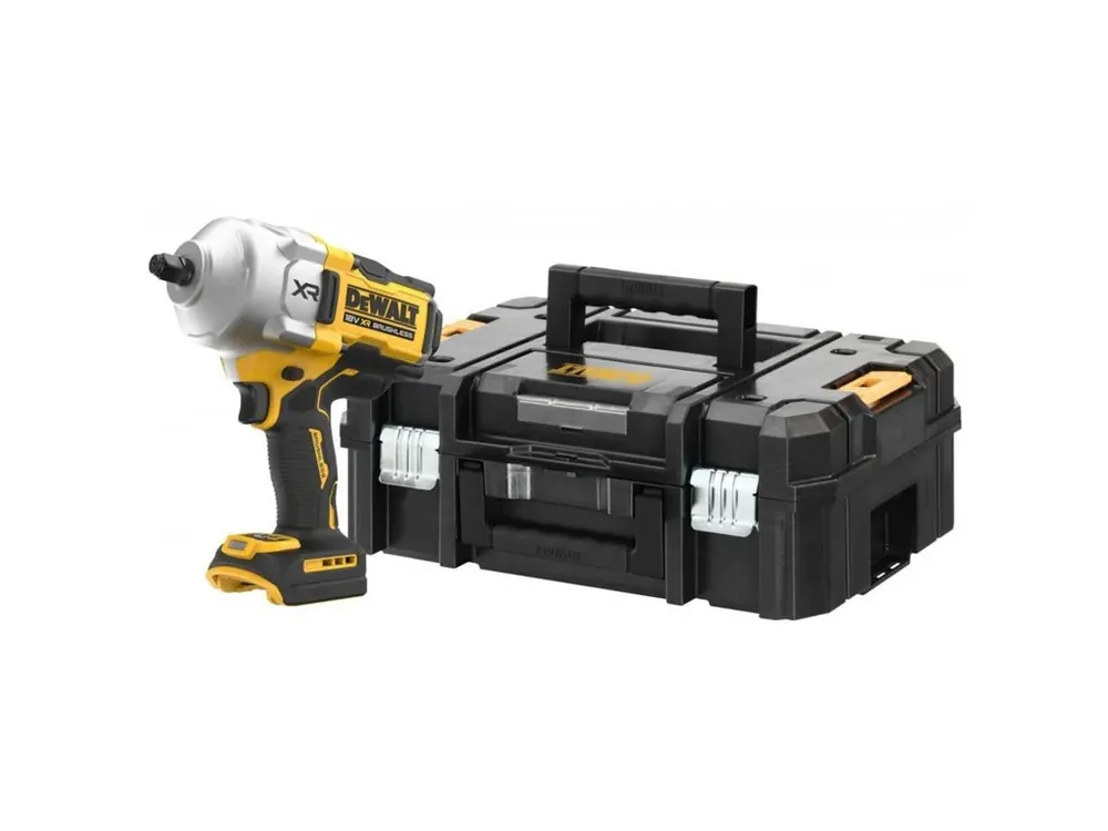 DeWALT DCF961NT-XJ 18V 1.2" rázový utahovák 1 1632 Nm, max trhací moment 2373 Nm, bez aku a nabíječky v kufru Levný