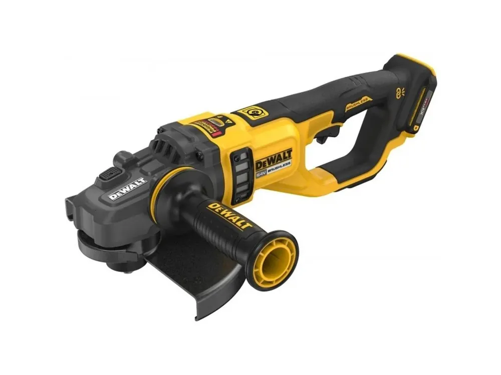 Expresní Doručení DeWALT DCG460N-XJ 54 V XR FLEXVOLT 230mm úhlová bruska, 6 000 ot./min, elektronická spojka a brzda, 5,94 kg, bez nabíječky, akulátorů, dodáváno v kartonovém obalu
