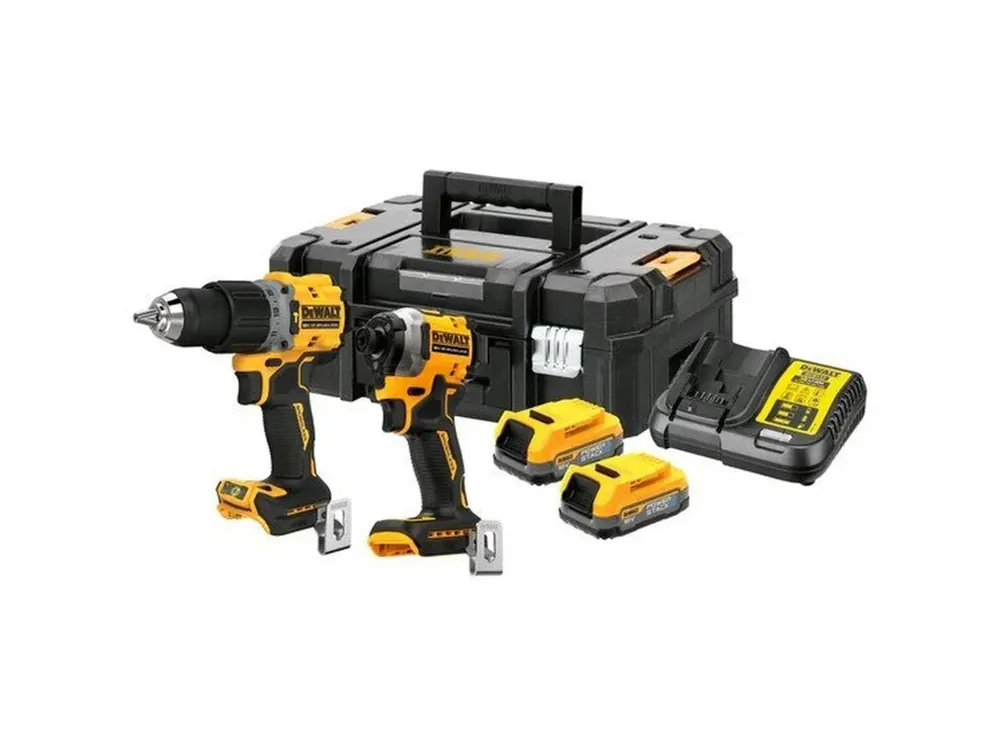 DeWALT DCK2050E2T-QW 18V sada DCD805 a DCF850 2x PWSTK 2.0 Ah Ověřený