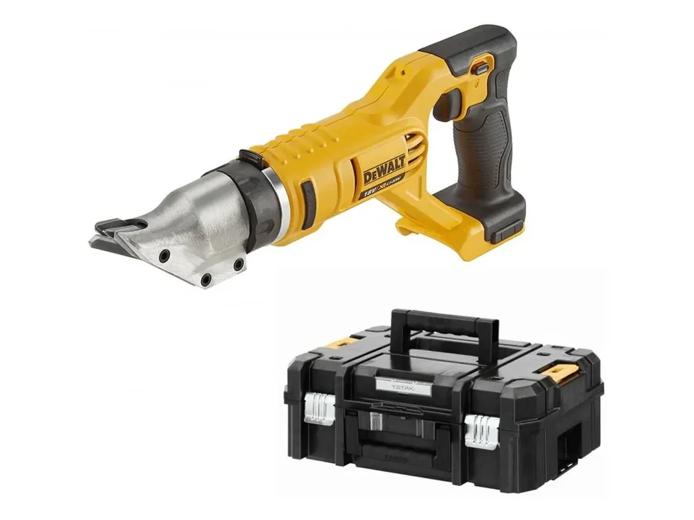 Pouze Dnes DeWALT DCS491NT-XJ Nůžky na plech 18 V, bez akumulátoru a nabíječky, kufr