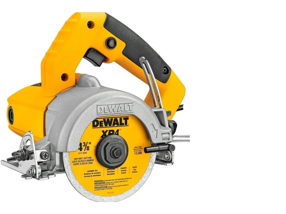 DeWALT DWC410-QS ruční řezačka obkladů 110 mm, 1 300 W mokré i suché řezání Akční Nabídka