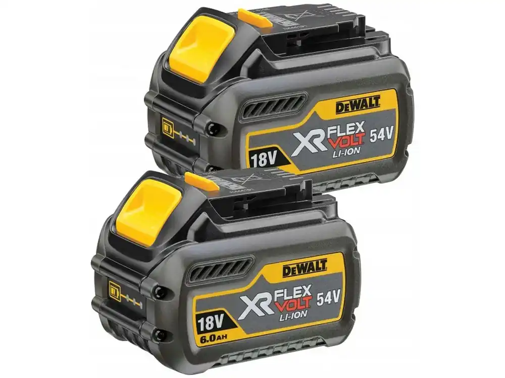 Tovární Cena DeWALT DCB546T2 Sada akumulátoru FlexVolt (18/54V- 6,0/2,0Ah) Li-Ion