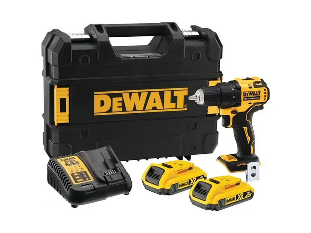 Finální Výprodej DeWALT DCD708D2T Aku kompaktní aku vrtačka / šroubovák 65Nm XR (18V/2x2,0Ah) kufr Tstak