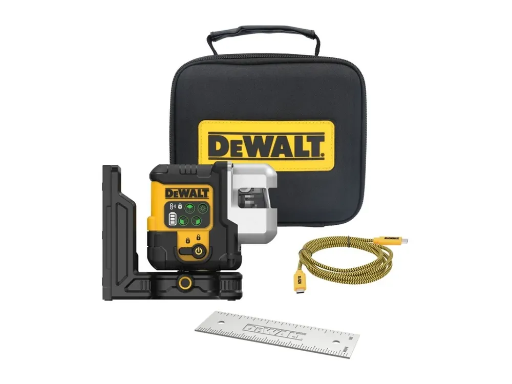 Dewalt DCLE14301GB Křížový laser USB 3x180° zelený Hit Sezóny