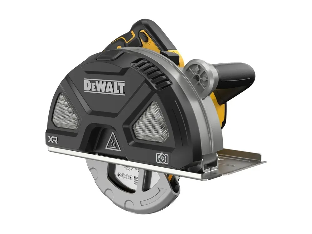 Oblíbený DEWALT DCS383N Kotoučová pila pro řezání kovů 184 mm 18V XR – bez AKU