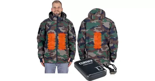 Cenově Výhodný CHJ-L SET Vyhřívaná bunda + Powerbanka